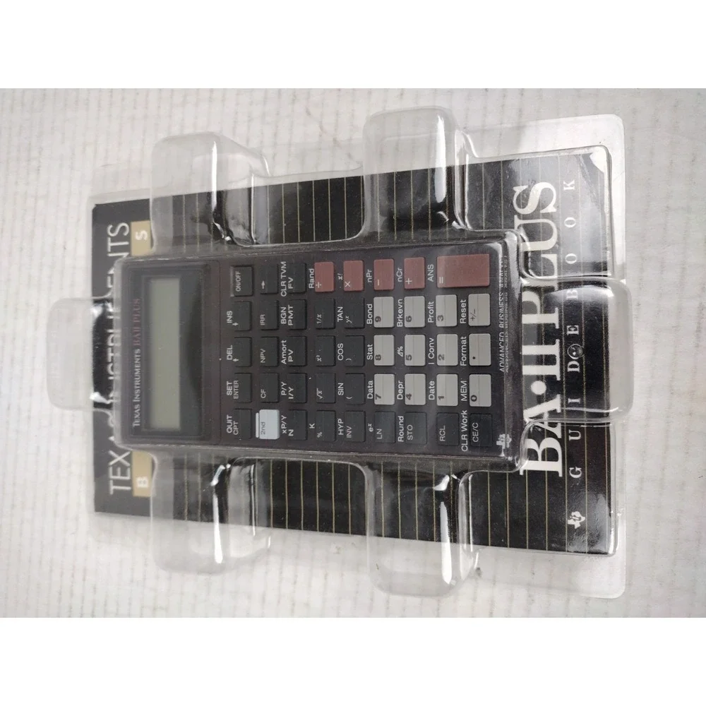 Texas Instruments BAII Plus Professional Advanced Business Analyst Calculator - Picture 7 of 10